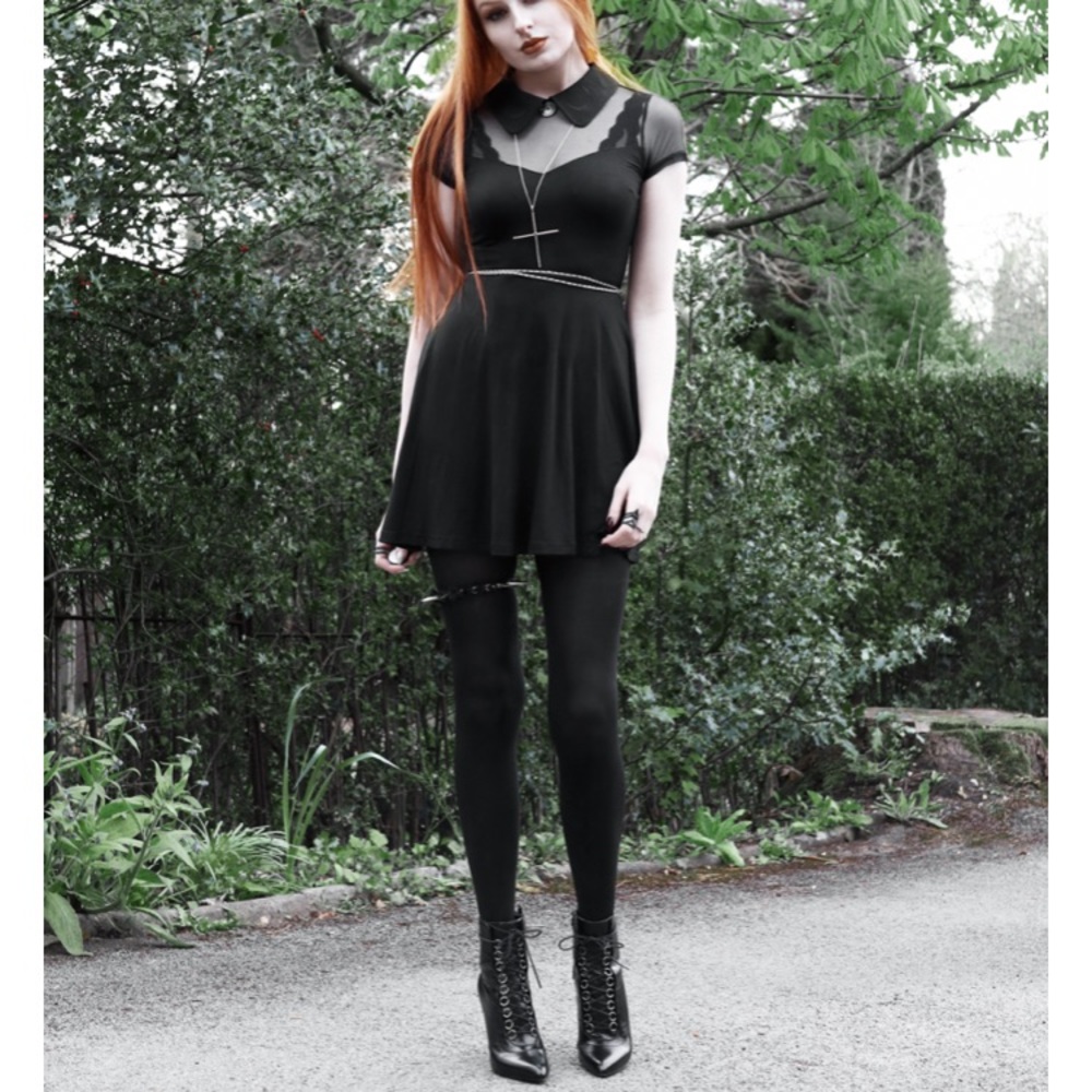 Yves Saint Laurent Black Ankle Boots View 6